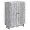 vidaXL Sideboard Grey Sonoma 66 x 34.5 x 90 cm Engineered Wood