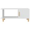 vidaXL Coffee Table White 90x50x40 cm Engineered Wood