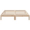 vidaXL Bed Frame without Mattress 180x200 cm Super King Solid Wood Pine
