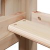 vidaXL Bunk Bed without Mattress 90x190 cm Single Solid Wood Pine