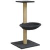 vidaXL Cat Tree with Sisal Scratching Post Dark Grey 74 cm