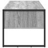 vidaXL Coffee Table Grey Sonoma 100 x 46 x 40 cm Engineered Wood