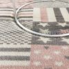 vidaXL Children's Rug 120x170 cm Star Pattern Pink