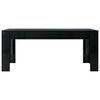 vidaXL Dining Table High Gloss Black 180x90x76 cm Engineered Wood