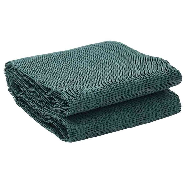 vidaXL Tent Carpet Green 500 x 350 cm Polyester