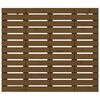 vidaXL Wall Headboard Honey Brown 96x3x91.5 cm Solid Wood Pine