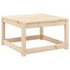vidaXL Garden Footstool Solid Wood Pine