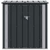 vidaXL Garden Storage Box Black 101.5 x 57 x 100.5 cm Steel