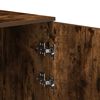 vidaXL Storage Cabinet Smoked Oak 40x45x103.5 cm Engineered Wood