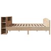 vidaXL Bookcase Bed without Mattress 180x200cm Solid Wood Pine