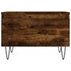 vidaXL Coffee Tables 2 pcs Smoked Oak 50x46x35 cm Engineered Wood