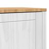 vidaXL Sideboard White 70 x 30 x 70.5 cm Solid Pine Wood