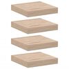 vidaXL Floating Shelves 4 pcs 23x23.5x4 cm Engineered Wood