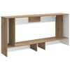 vidaXL Console Table Artisan Oak 155 x 29 x 74 cm Engineered Wood