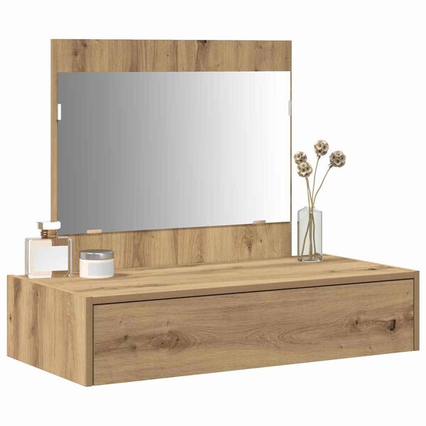 vidaXL Dressing Table Brown 83 x 40 x 70 cm Engineered Wood