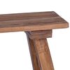 vidaXL Bench Natural 50 x 26 x 45 cm Mahogany Wood