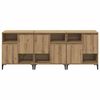 vidaXL Sideboards 3 pcs Artisan Oak 60 x 35 x 70 cm Engineered Wood