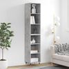 vidaXL Highboard Concrete Grey 34.5x32.5x180 cm Engineered Wood