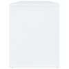 vidaXL Shoe Cabinet White 100x35x45 cm Engineered Wood