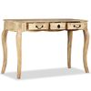 vidaXL Console Table Solid Mango Wood 120x50x80 cm