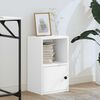 vidaXL Bookcase White 31x24x52 cm Engineered Wood