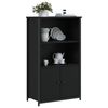 vidaXL Highboard Black 62x32x103.5 cm Engineered Wood