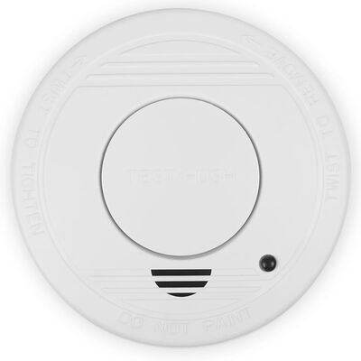 Smartwares 2-Pack Smoke Alarm Set 10x10x3.5 cm White