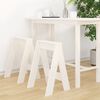 vidaXL Stools 2 pcs White 40x40x60 cm Solid Wood Pine
