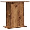 vidaXL Aquarium Stand Old Wood 36x75x72.5 cm Engineered Wood