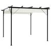 vidaXL Garden Pergola | Cream White