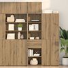vidaXL Highboard Artisan Oak 50 x 42.5 x 185 cm Engineered Wood
