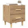 vidaXL Bed Cabinet Artisan Oak 40 x 35 x 47.5cm Engineered Wood