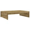 vidaXL 5 Piece Garden Lounge Set Impregnated Wood Pine