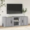 vidaXL TV Cabinet Grey Sonoma 100x31.5x35 cm Engineered Wood
