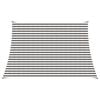 vidaXL Sunshade Sail Light Grey and White 3 / 4 x 3 m HDPE