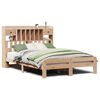 vidaXL Bookcase Bed without Mattress 150x200 cm King Size Solid Wood Pine