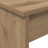 vidaXL Keyboard Stand Artisan Oak 130 x 32 x 64 cm Engineered Wood