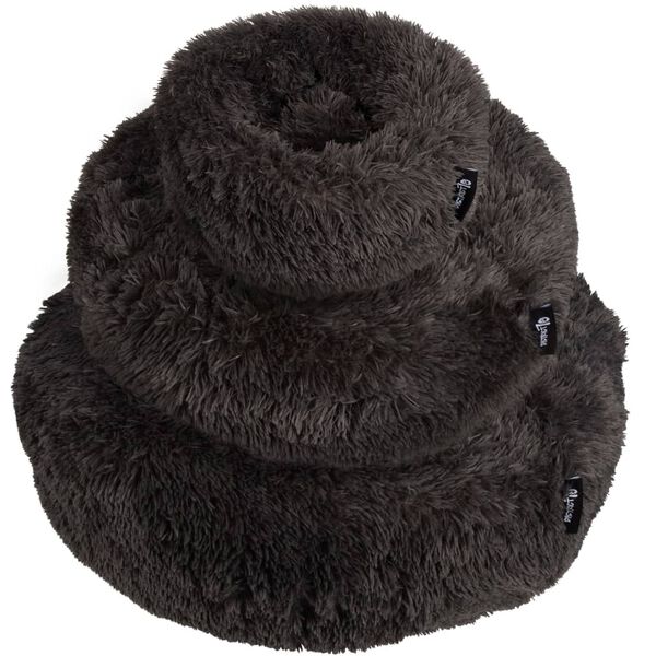 DISTRICT70 Pet Bed FUZZ Dark Grey L