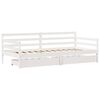 vidaXL Daybed with Drawers without Mattress 80x200 cm Solid Wood