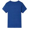 Kids' T-shirt Dark Blue Melange 104
