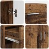 vidaXL Wooden Cabinet Old Wood 88.5 x 30.5 x 73 cm Engineered Wood