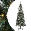vidaXL Artificial Christmas Tree with 300 LEDs with Stand Green 210 cm