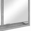 vidaXL Bathroom Mirror Cabinet with Door Concrete Grey 60 x 20 x 60 cm