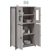 vidaXL Highboard Grey Sonoma 62x32x106.5 cm Engineered Wood