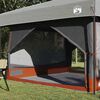 vidaXL Inner Tent with Roof Grey and Orange 300 x 300x 250 cm