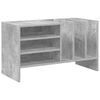 vidaXL Record Cabinet Concrete Grey 78.5 x 35 x 45 cm Engineered Wood