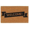 vidaXL Door Mat Natural 45x75 cm Tufted Coir