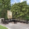 vidaXL 11 Piece Garden Lounge Set Solid Pinewood