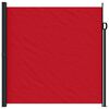 vidaXL Retractable Side Awning Red 200x600 cm