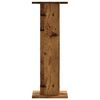 vidaXL Plant Stands 2 pcs Old Wood 30x30x80 cm Engineered Wood